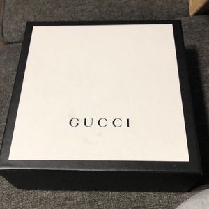 Gucci GG leather belt